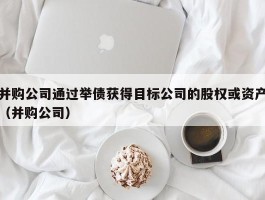 并购公司通过举债获得目标公司的股权或资产（并购公司）