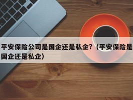 平安保险公司是国企还是私企?（平安保险是国企还是私企）