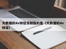 大数据的4v特征分别指的是（大数据的4v特征）