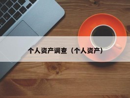 个人资产调查（个人资产）