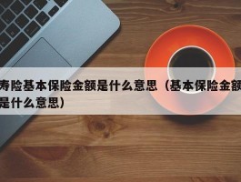 寿险基本保险金额是什么意思（基本保险金额是什么意思）