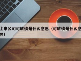 上市公司可转债是什么意思（可转债是什么意思）