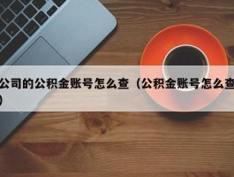 公司的公积金账号怎么查（公积金账号怎么查）